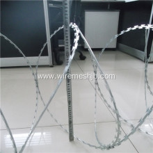 BTO-22 Hot-Dip Galvanized Razor Wire For Farm Protection